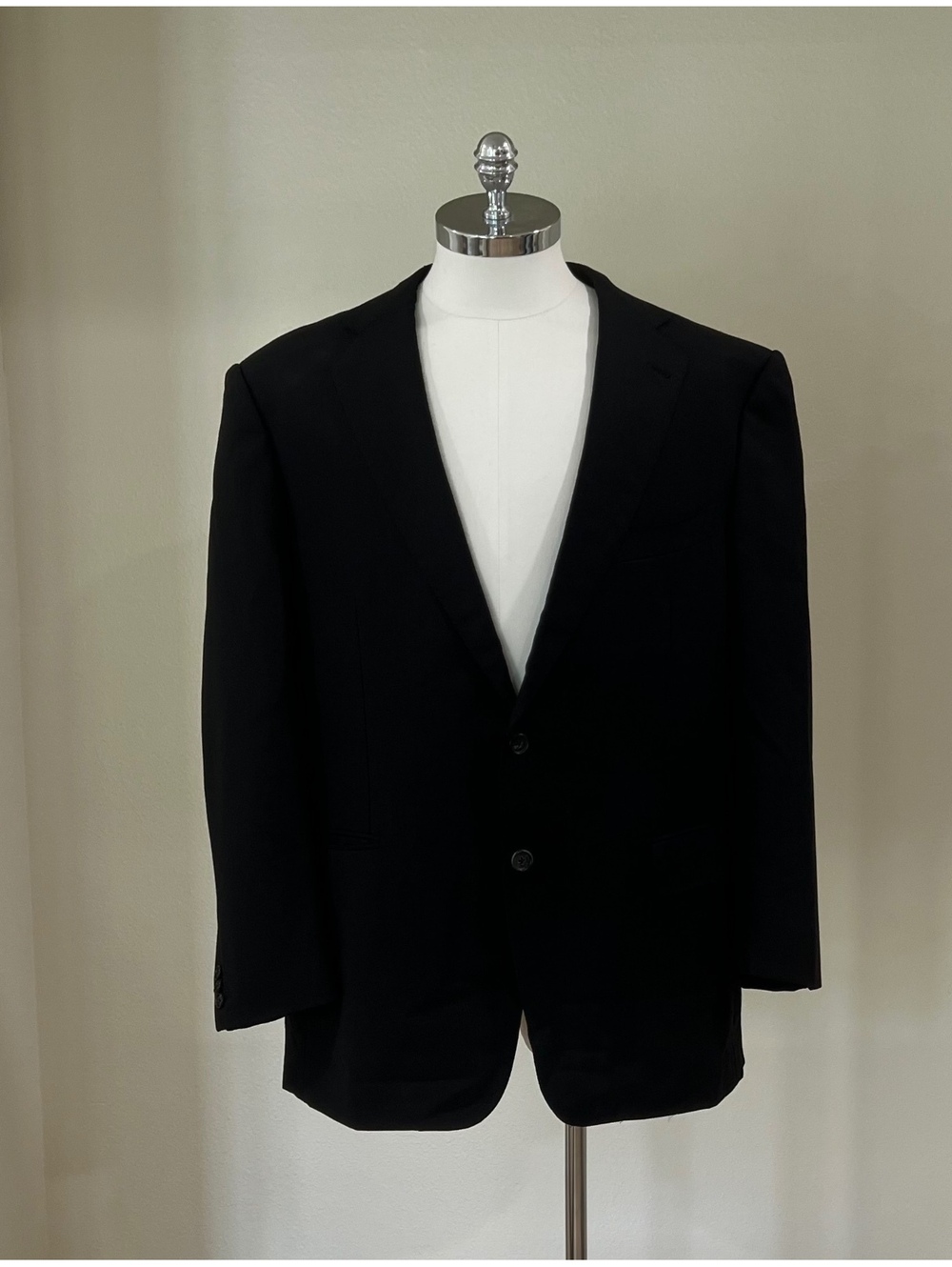 Zegna Su Misura High Performance Blazer Black Swiss Men 44L
